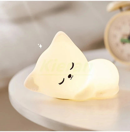 Soft Silicone Cat LED Night Lights