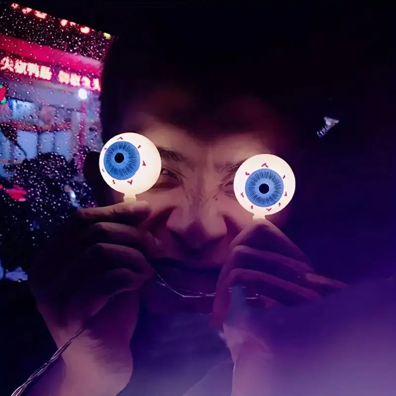 Battery Powered Halloween Eyeball LED Lights