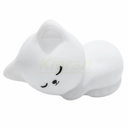 Soft Silicone Cat LED Night Lights