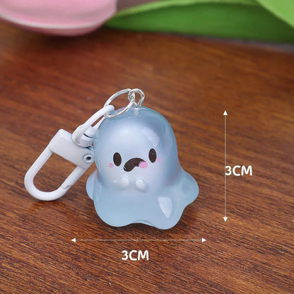 Halloween Ghost Keychain (Glow-in-the-Dark)