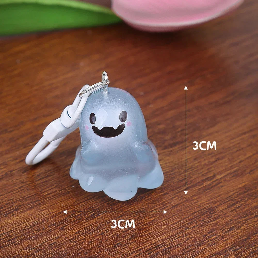 Halloween Ghost Keychain (Glow-in-the-Dark)