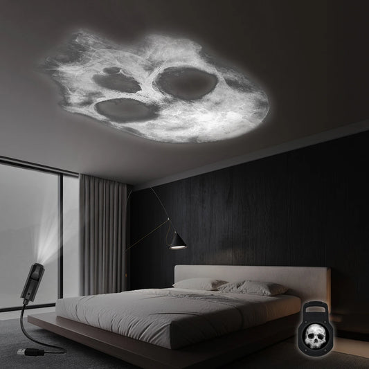 USB Skull Projection Lamp