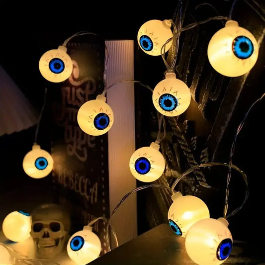 Battery Powered Halloween Eyeball LED Lights