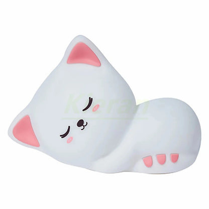 Soft Silicone Cat LED Night Lights