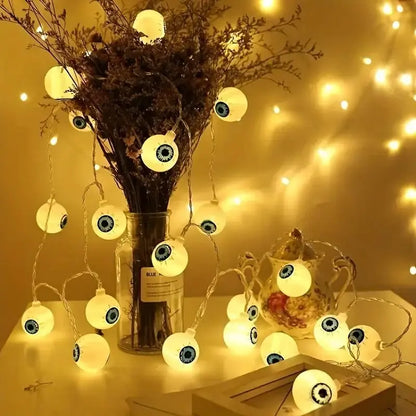 Battery Powered Halloween Eyeball LED Lights