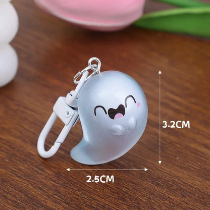 Halloween Ghost Keychain (Glow-in-the-Dark)