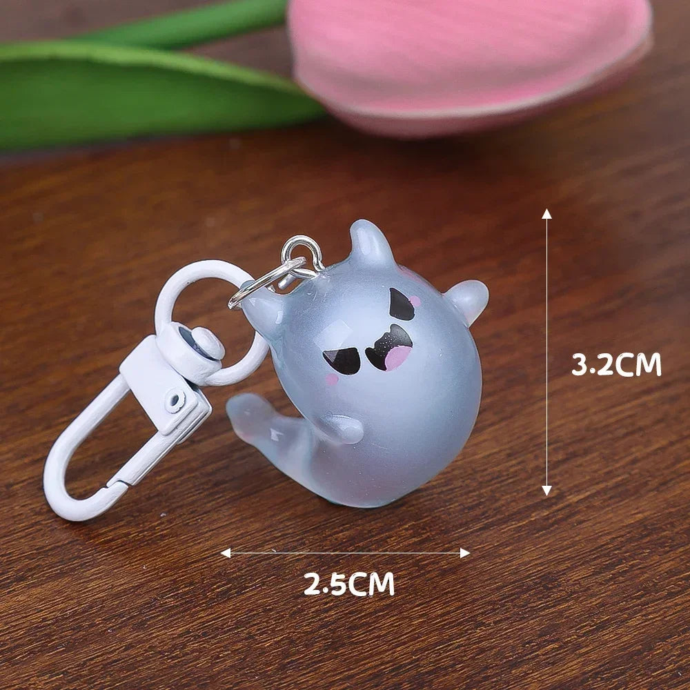 Halloween Ghost Keychain (Glow-in-the-Dark)