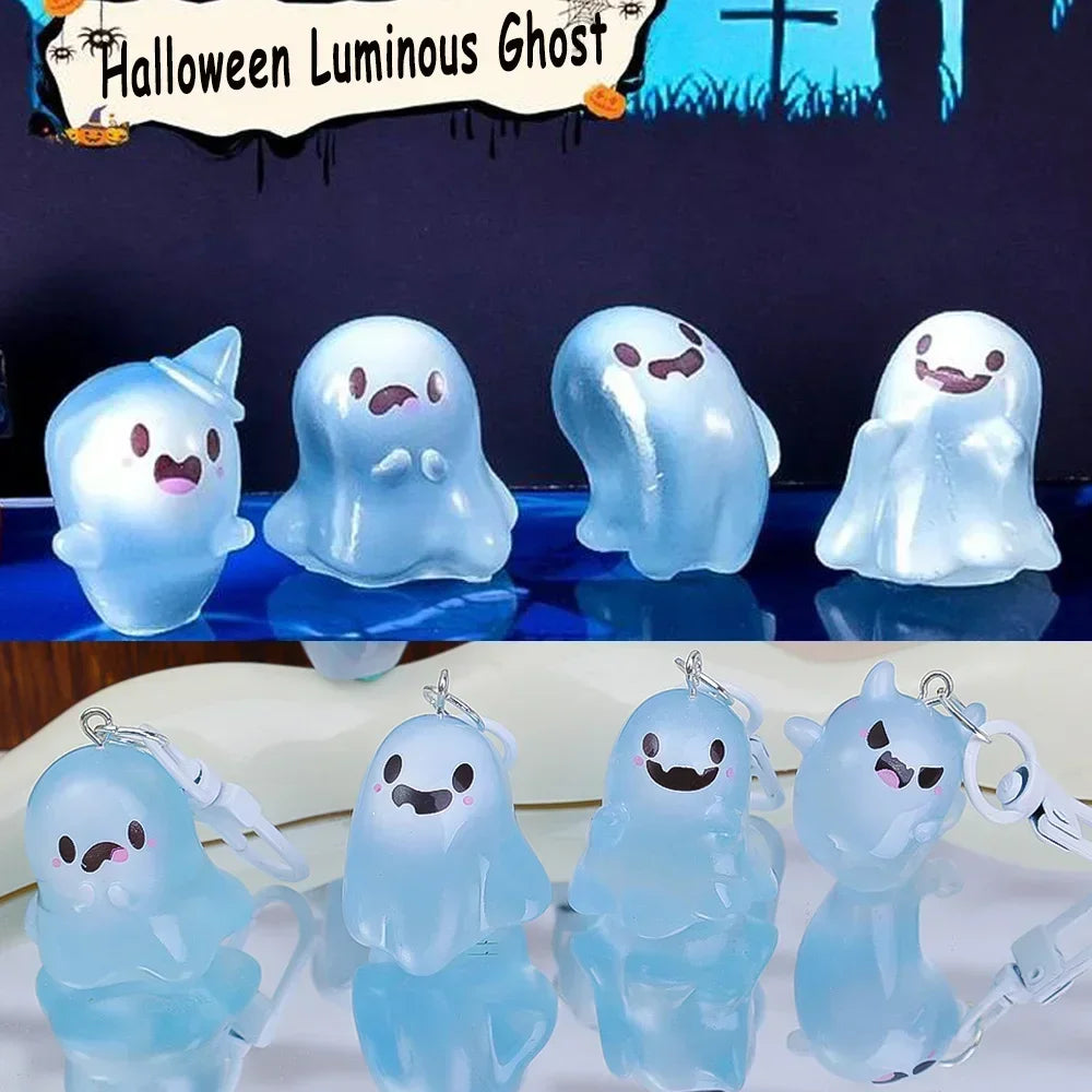 Halloween Ghost Keychain (Glow-in-the-Dark)