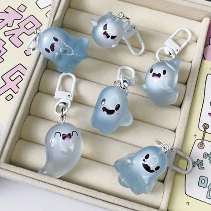 Halloween Ghost Keychain (Glow-in-the-Dark)